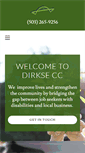 Mobile Screenshot of dirksecc.com